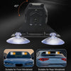 Suction-Mount LED Strobe Warning Light Bar