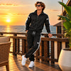 Reflective Sports Tracksuit Set