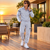 Reflective Sports Tracksuit Set