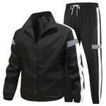 Reflective Sports Tracksuit Set