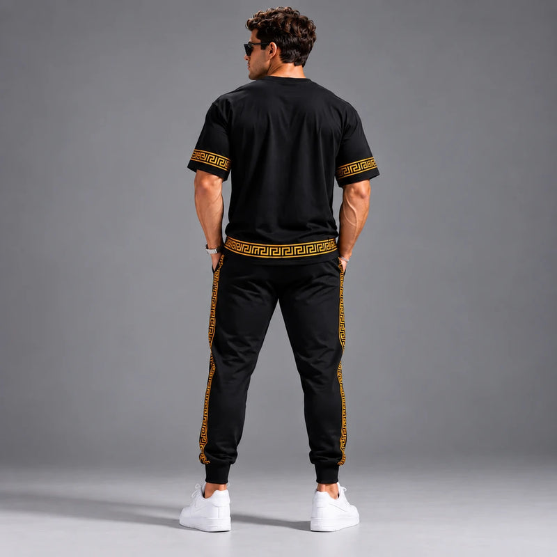 Royal Noir Mens Tracksuit Set