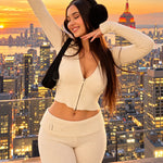 Knit Two Piece Loungewear Set
