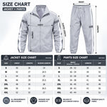 Reflective Sports Tracksuit Set
