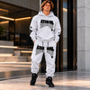 Graphic Hoodie And Jogger Tracksuit Set