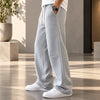 Relaxed Fit Wide-Leg Sweatpants