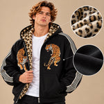 Tiger Graphic Zip Hoodie