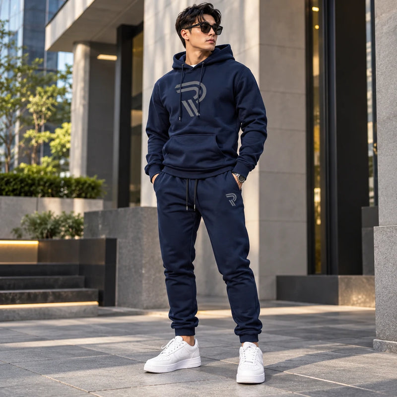 Mens Cotton Tracksuit Set